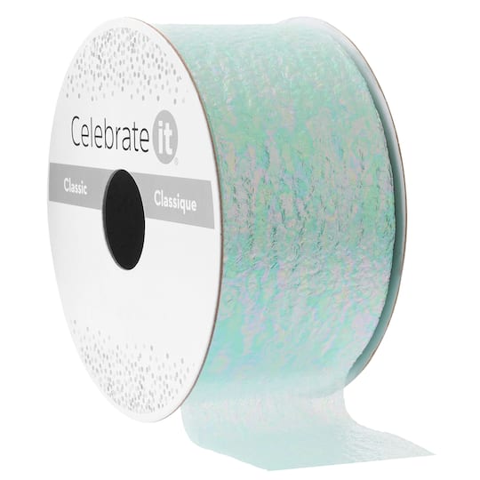 1.5" x 3yd. Green Rainbow Ribbon by Celebrate It® Classic
